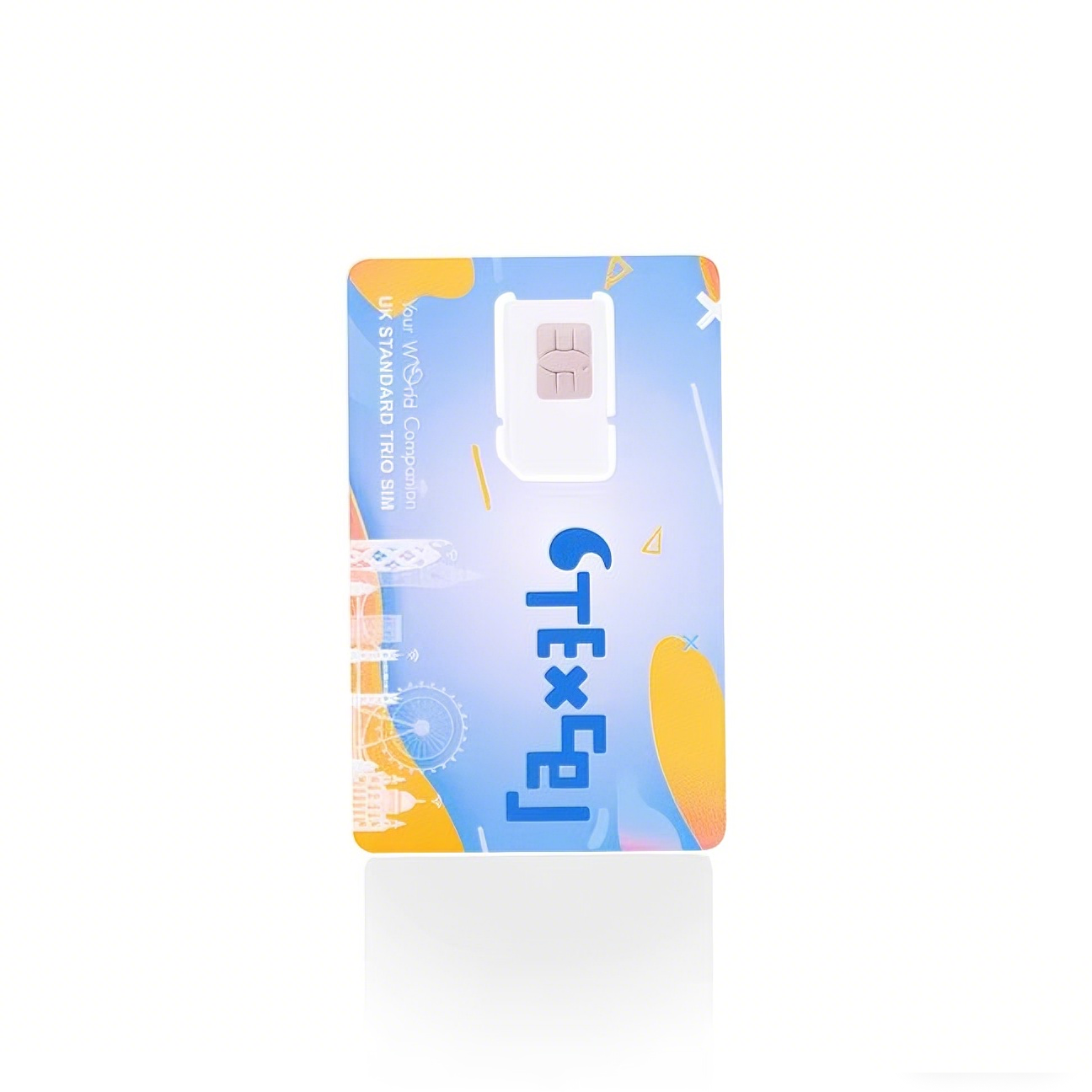 CTExcel 120GB/30天 英国5G电话卡留学旅游商务 欧洲多国通用 伦敦手机卡